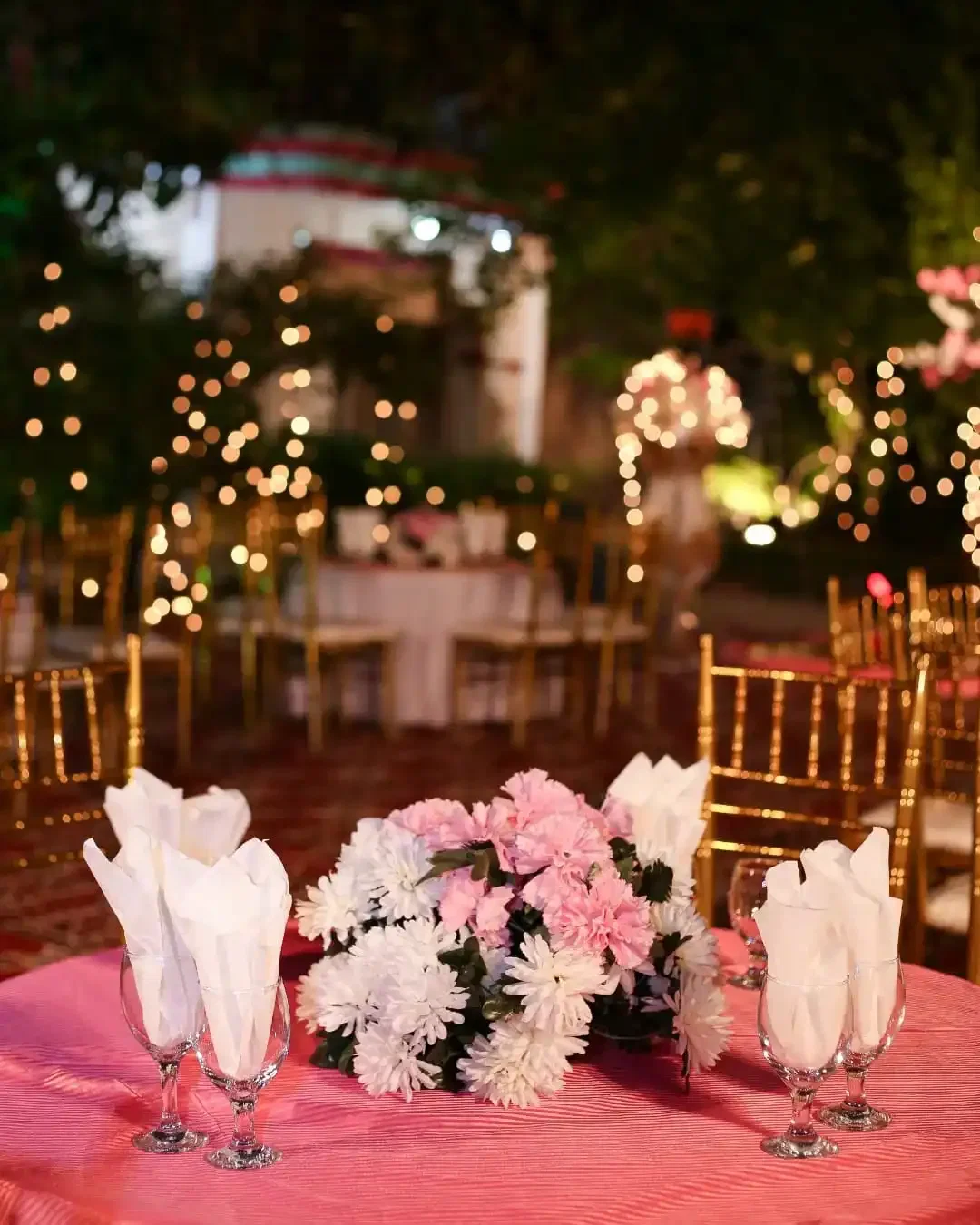 buffet catering setup 1 by Falcon Event Planners