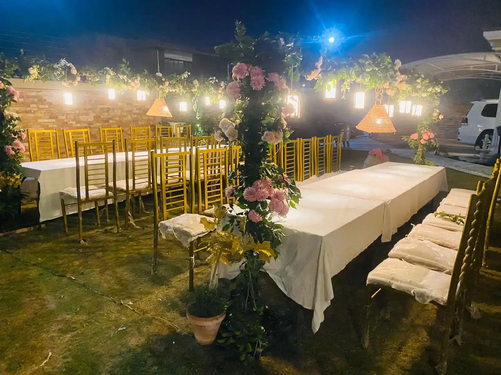 buffet catering setup 1 by Nishat Events