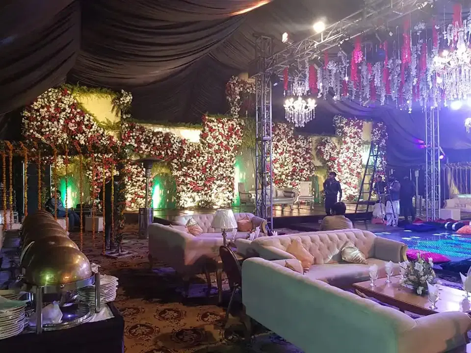 barat food arrangement 2 by Paradise Catering