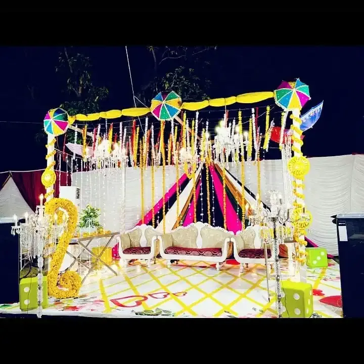 floral backdrop 5 by 7th sky Event Planner