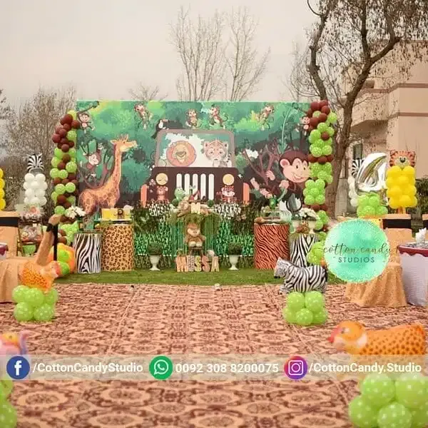 mehndi stage setup 2 by Cotton Candy Events