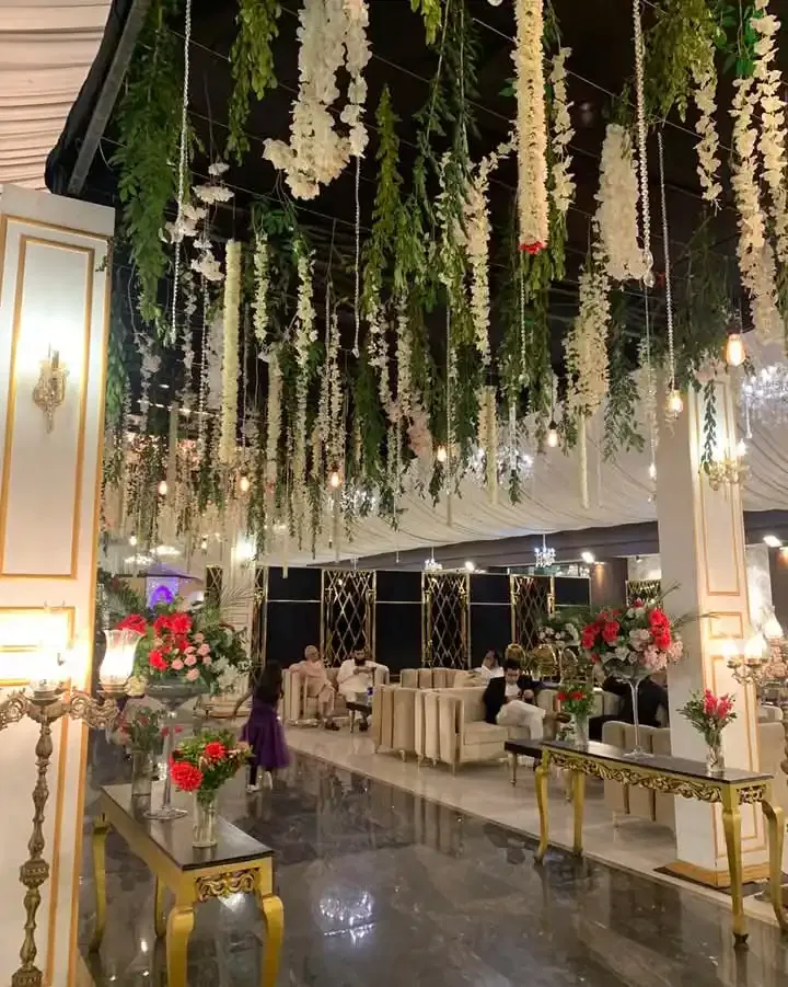 mehndi stage setup 2 by Creative Decor