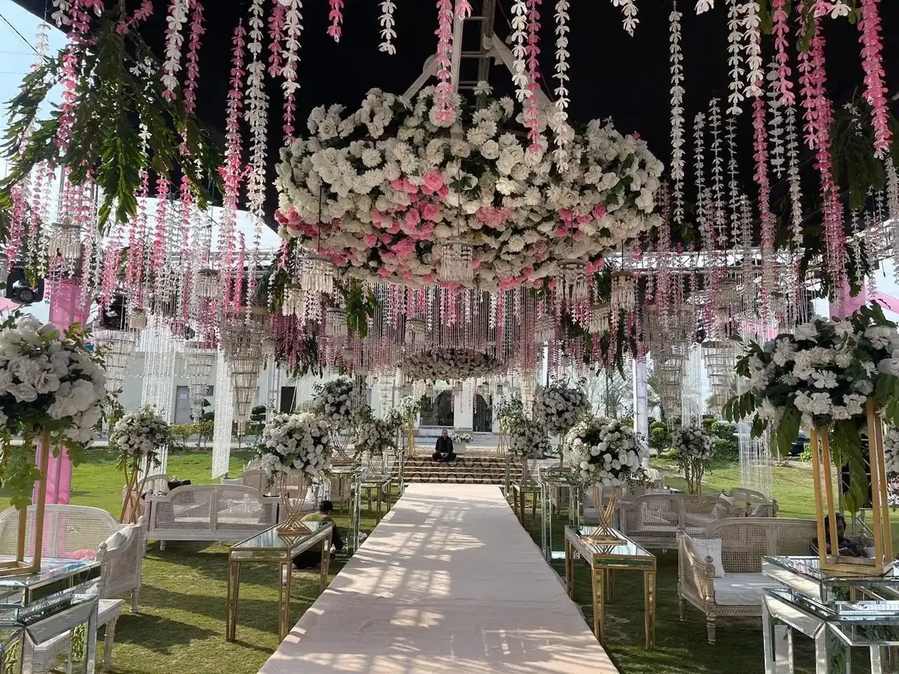 walima stage decoration 4 by Hanif Rajput Design Est. 1979