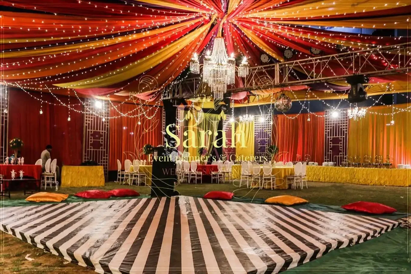 stage decoration 1 by Sarah Event Planners