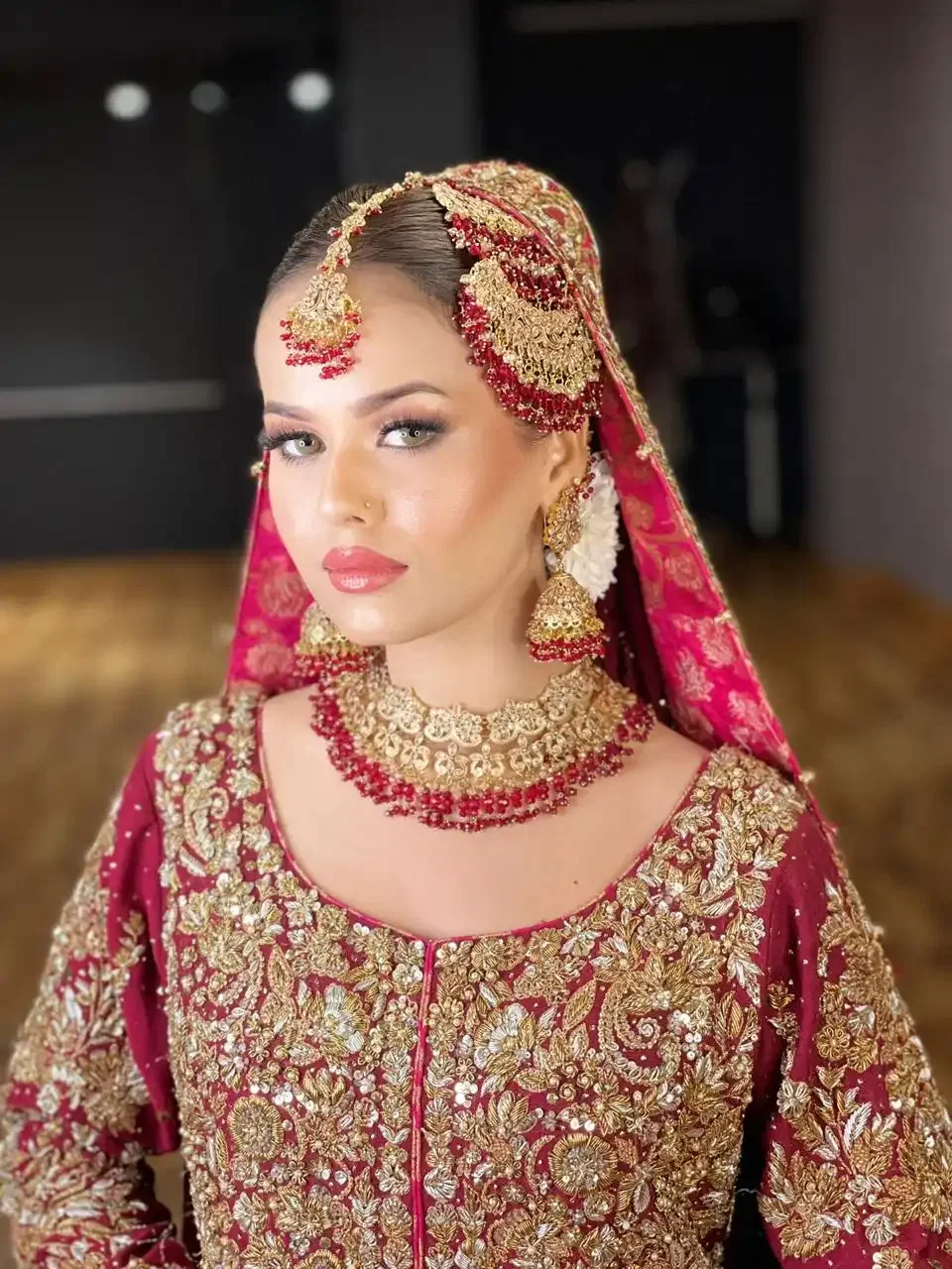 bridal makeup look 1 by The Trio Salon Phase 8