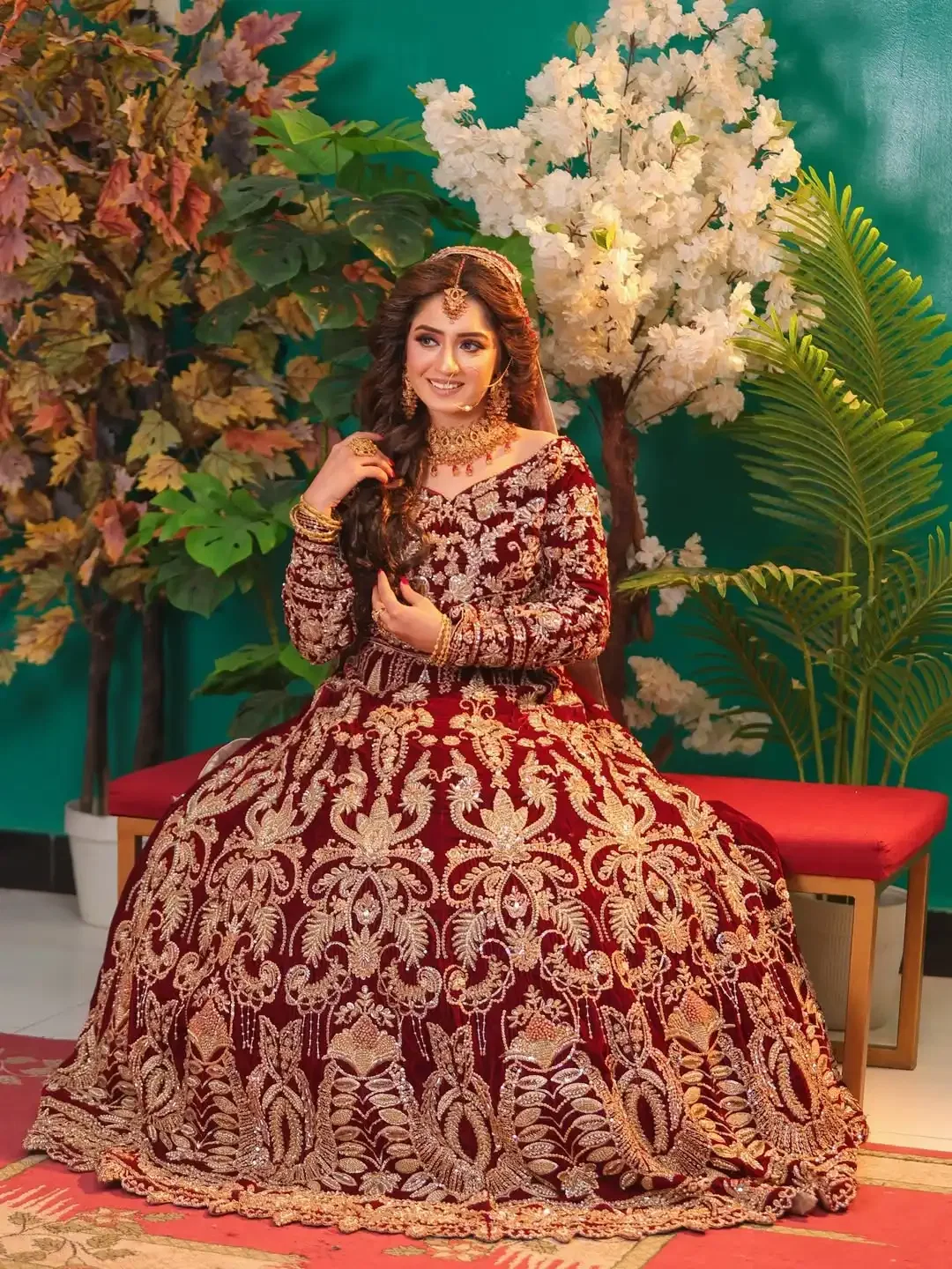 bridal makeup look 1 by Jugnu's Salon and Studio I8
