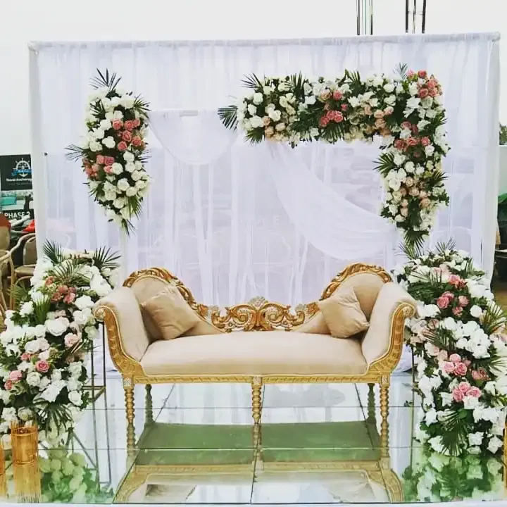 walima stage decoration 4 by Azbia Events