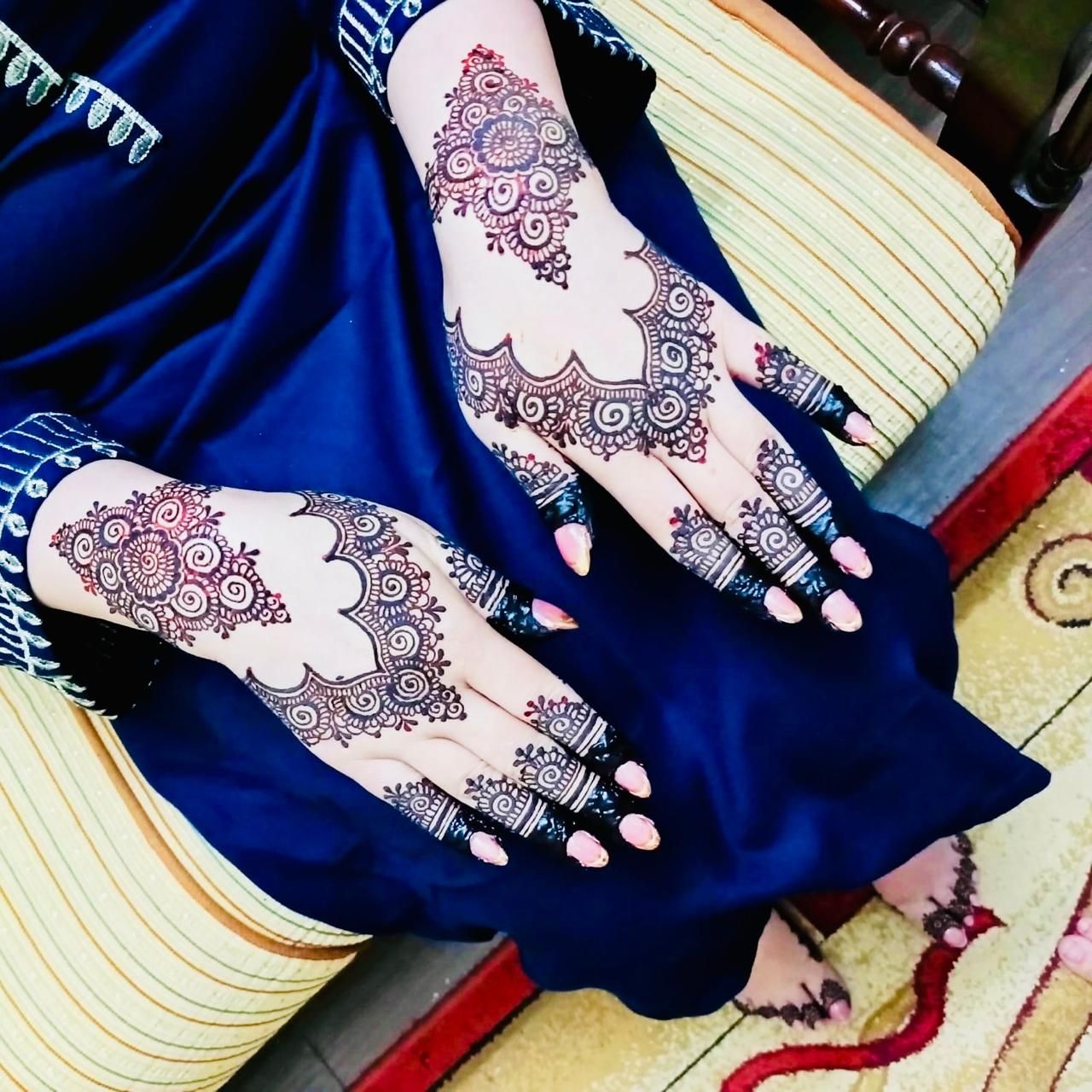 feet mehndi pattern 5 by Henna by MR