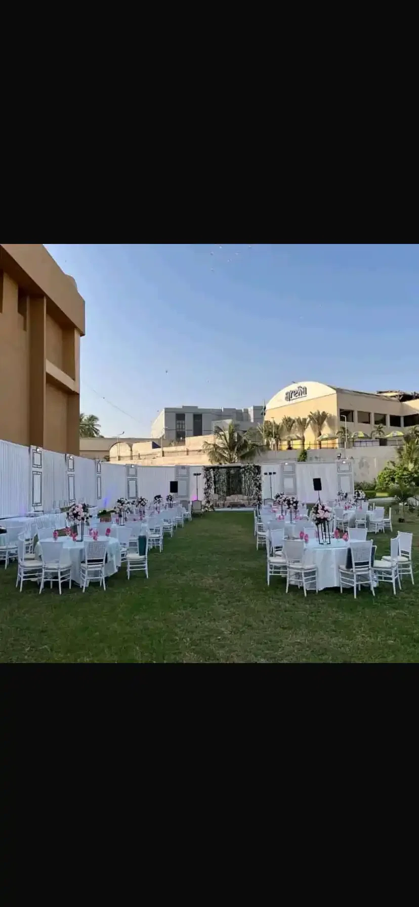 air conditioned marquee 1 by Marina Club–Sea Front Lawn