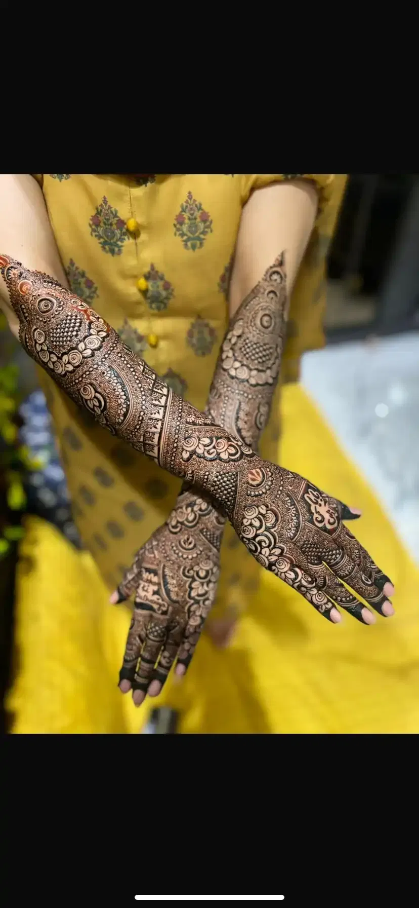 feet mehndi pattern 5 by Mehndi By Bisma