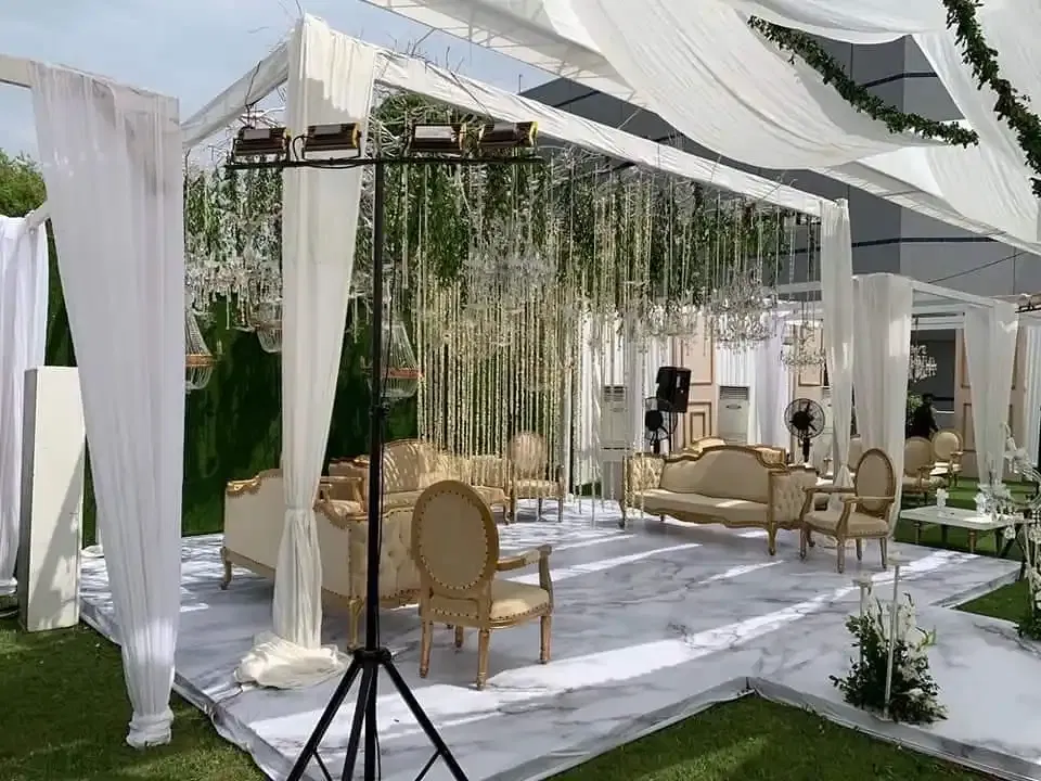themed wedding stage 2 by Bahria Auditorium