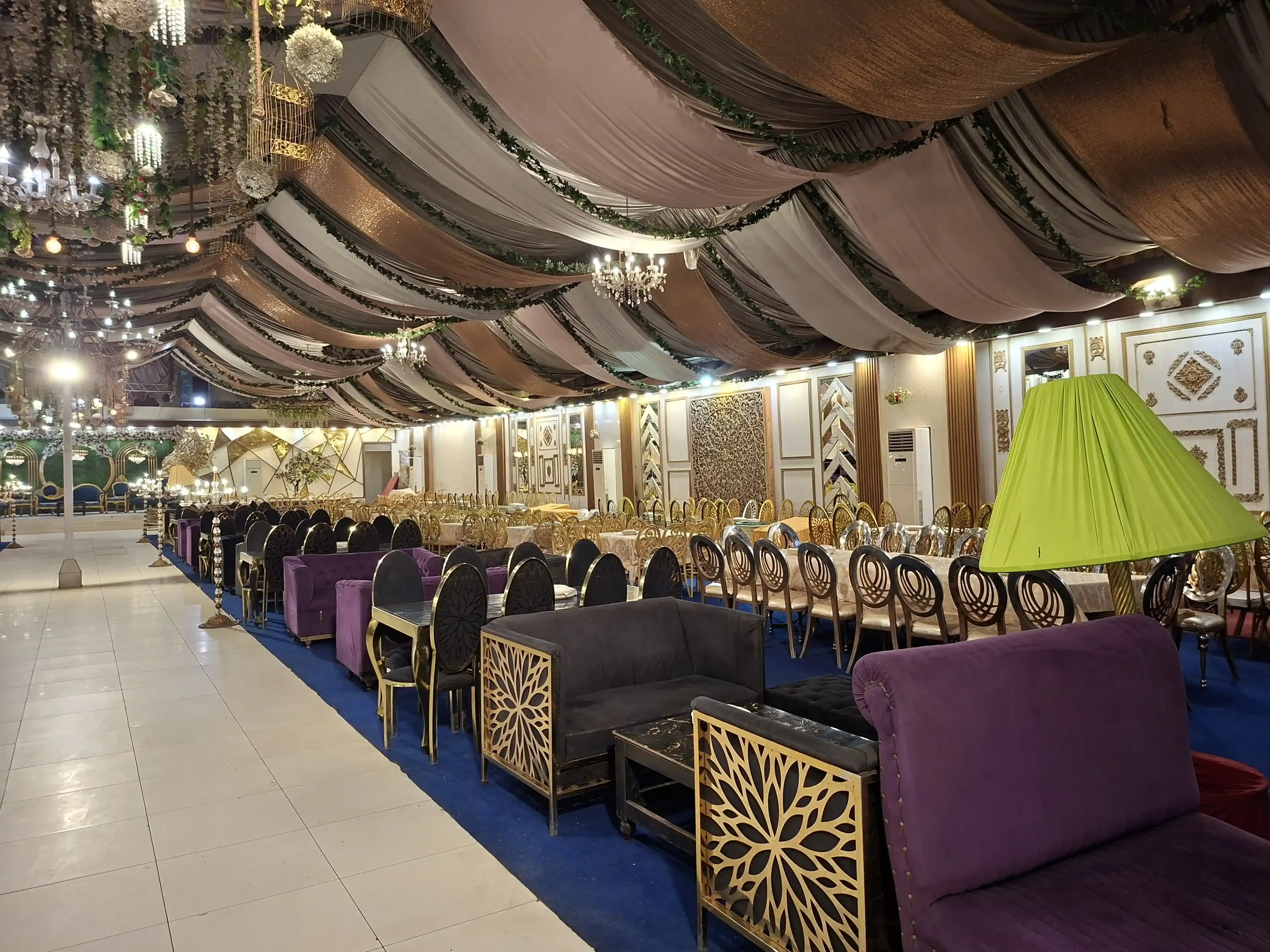 themed wedding stage 2 by Chandi Banquet