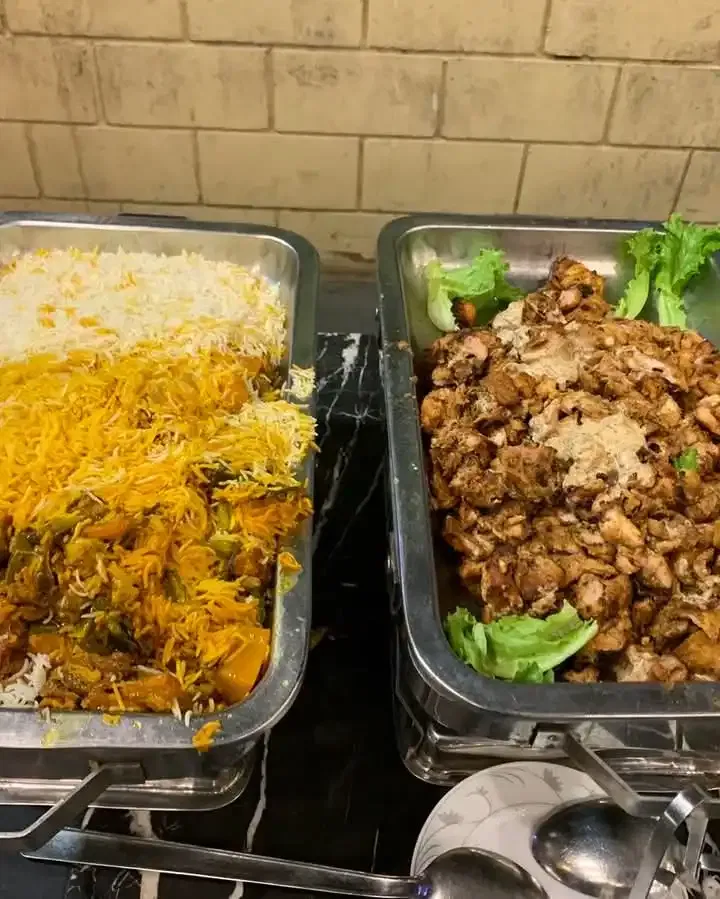 barat food arrangement 2 by Creative Catering