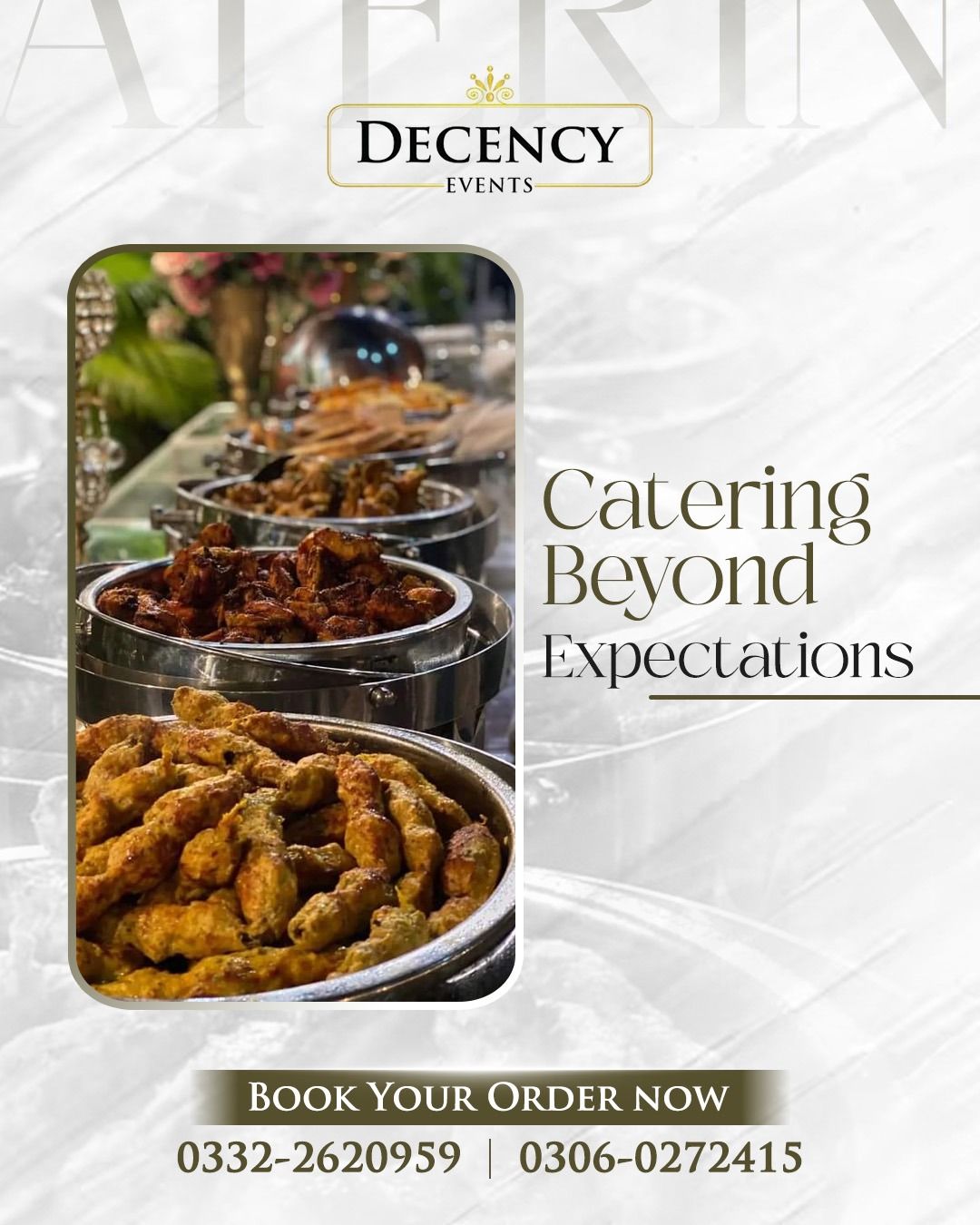walima catering menu 3 by Decency Caterers