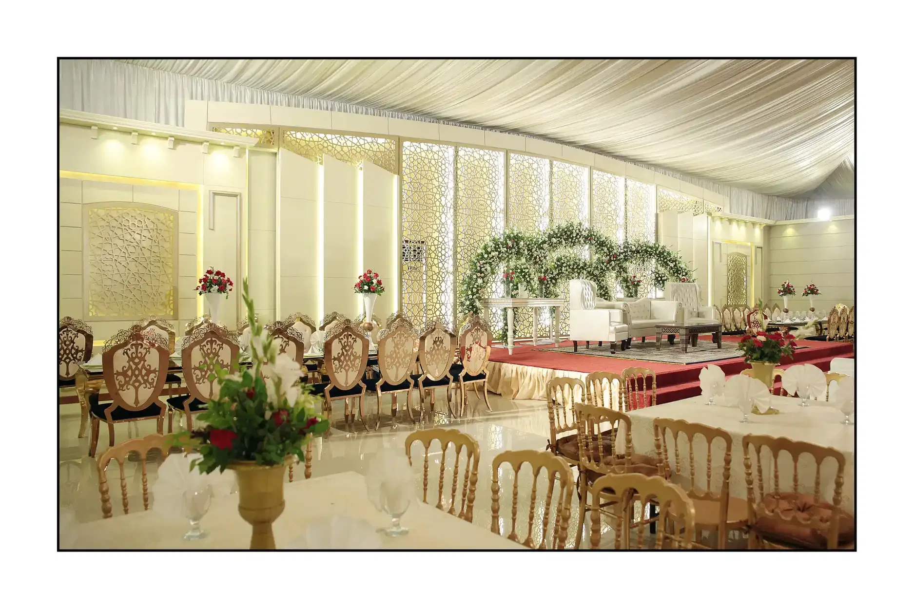 outdoor wedding setup 3 by Eshaal Gold Banquet