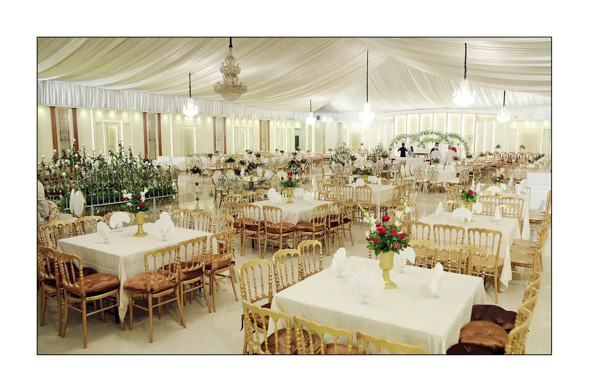 VIP seating arrangement 4 by Eshaal Gold Banquet