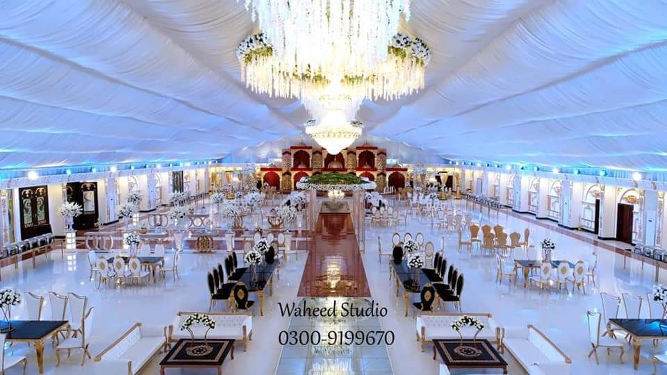 outdoor wedding setup 3 by Falah Ballrooms