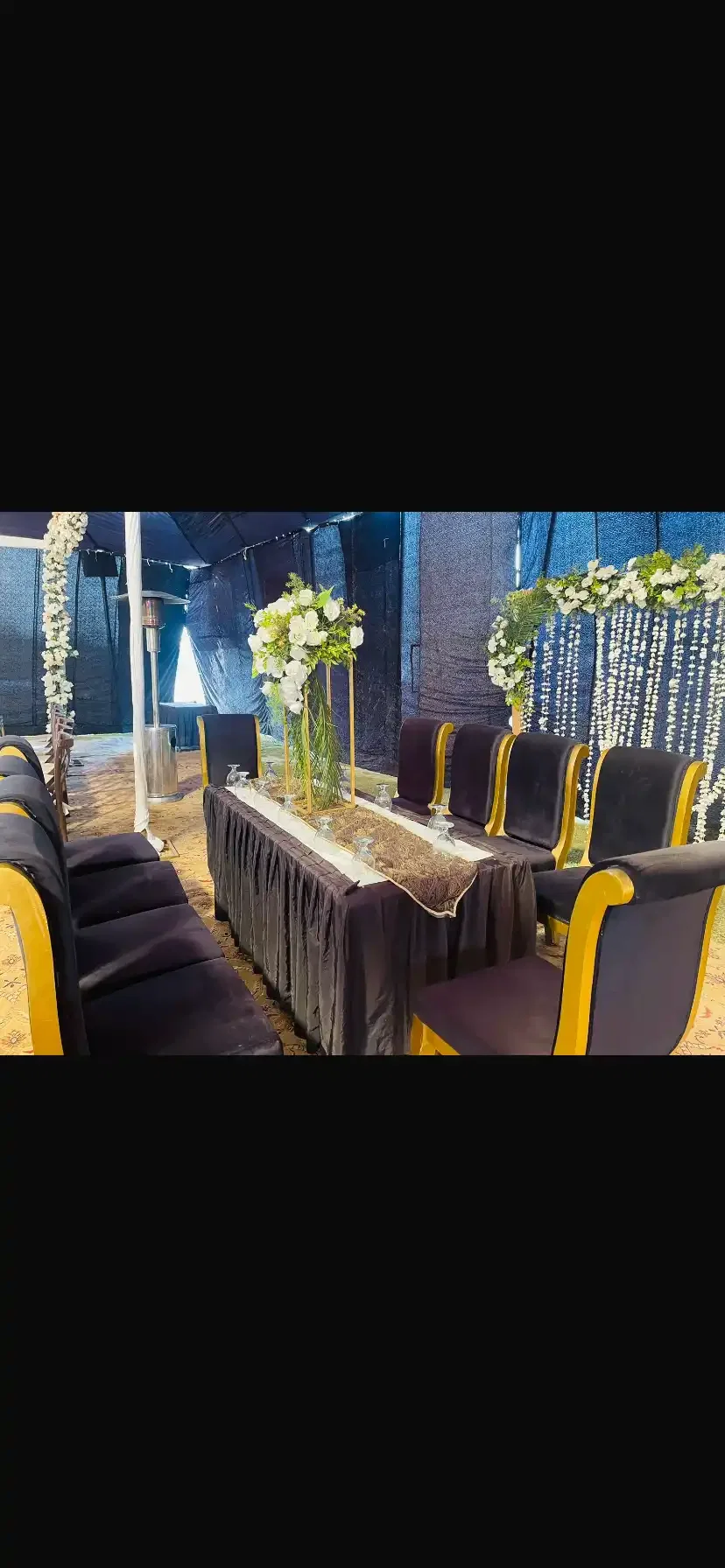 buffet catering setup 1 by Hanif Rajput Caterers