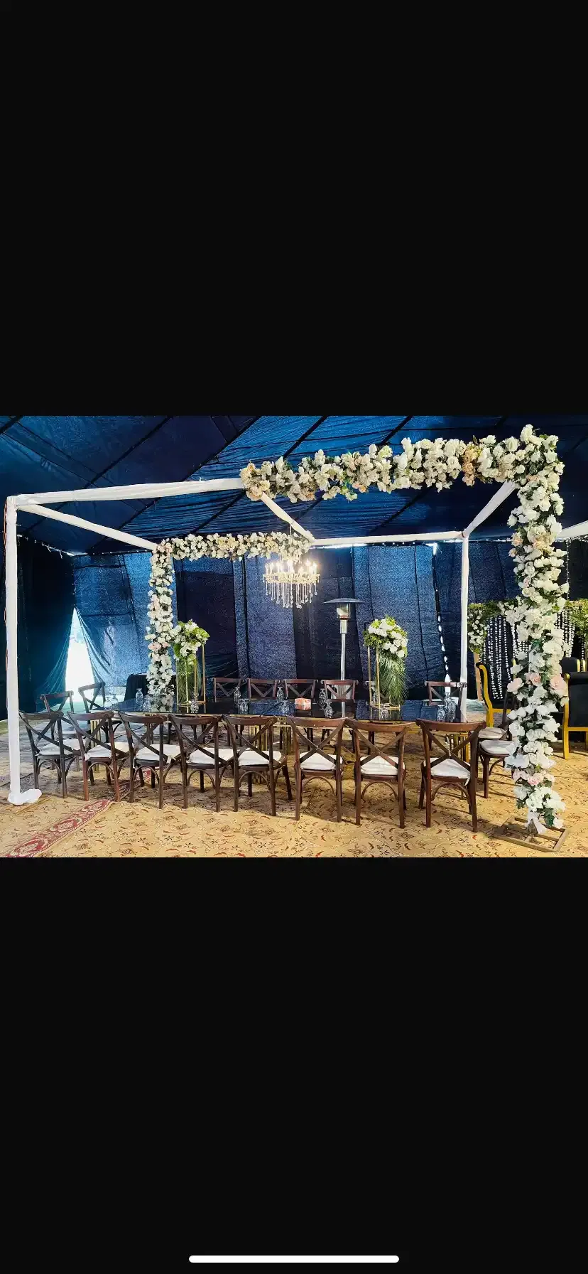 barat food arrangement 2 by Hanif Rajput Caterers