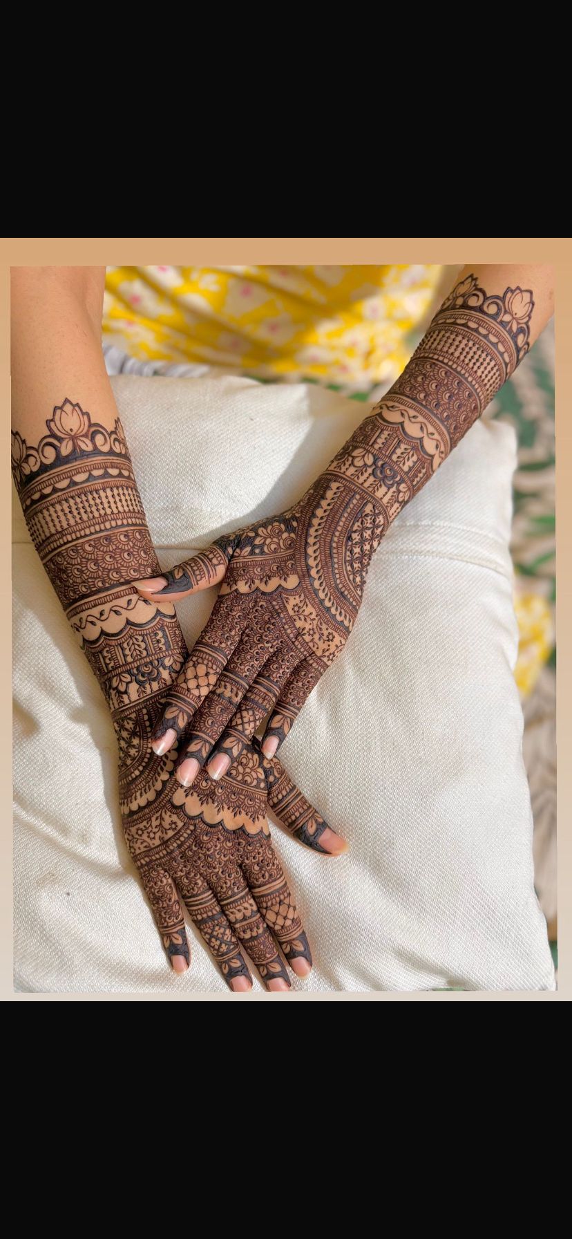 Pakistani mehndi design 4 by Henna Creations by Jojo