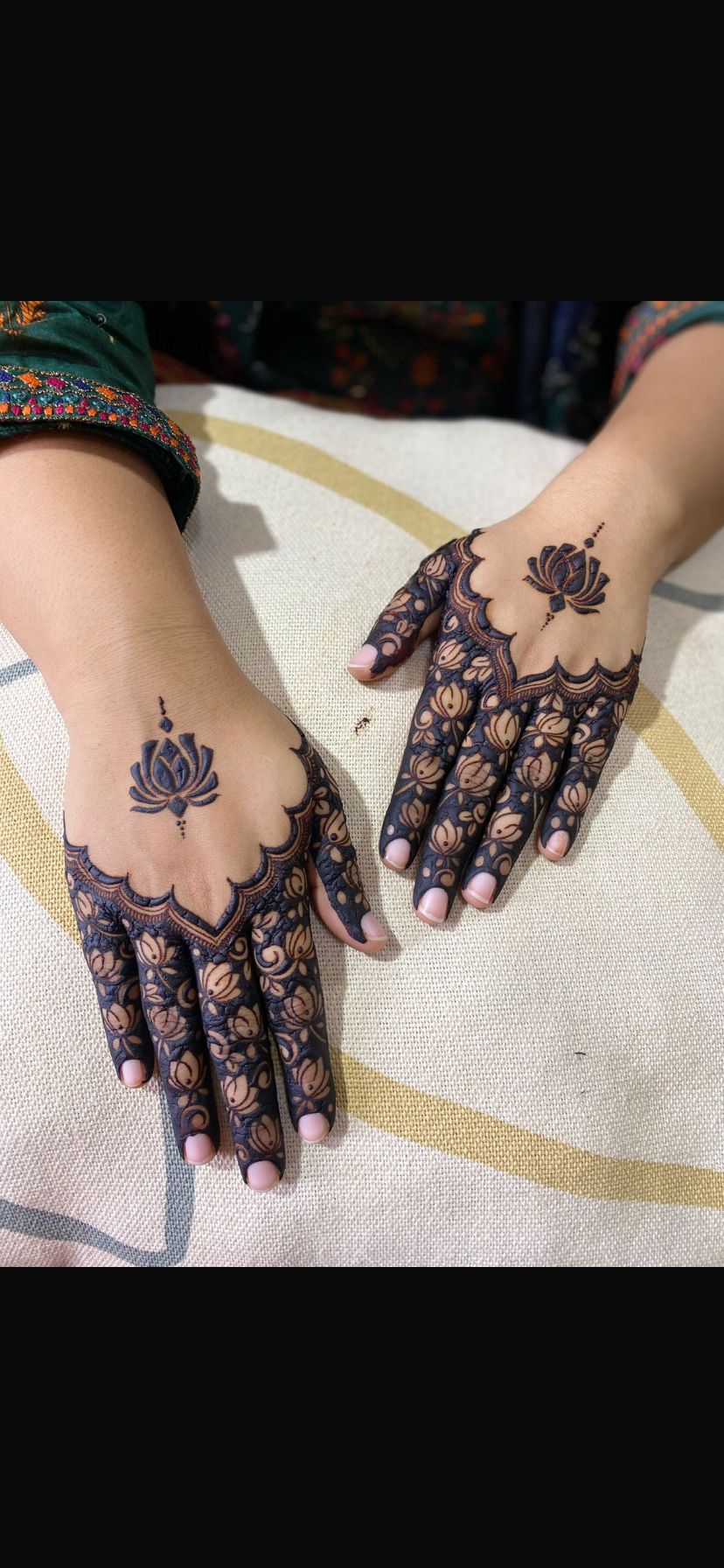 feet mehndi pattern 5 by Henna Creations by Jojo