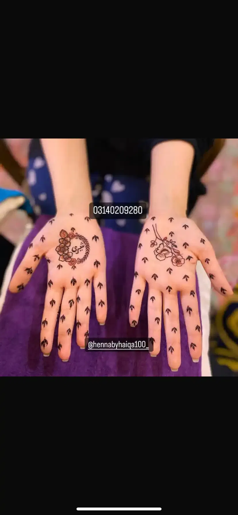feet mehndi pattern 5 by Henna by Haiqa