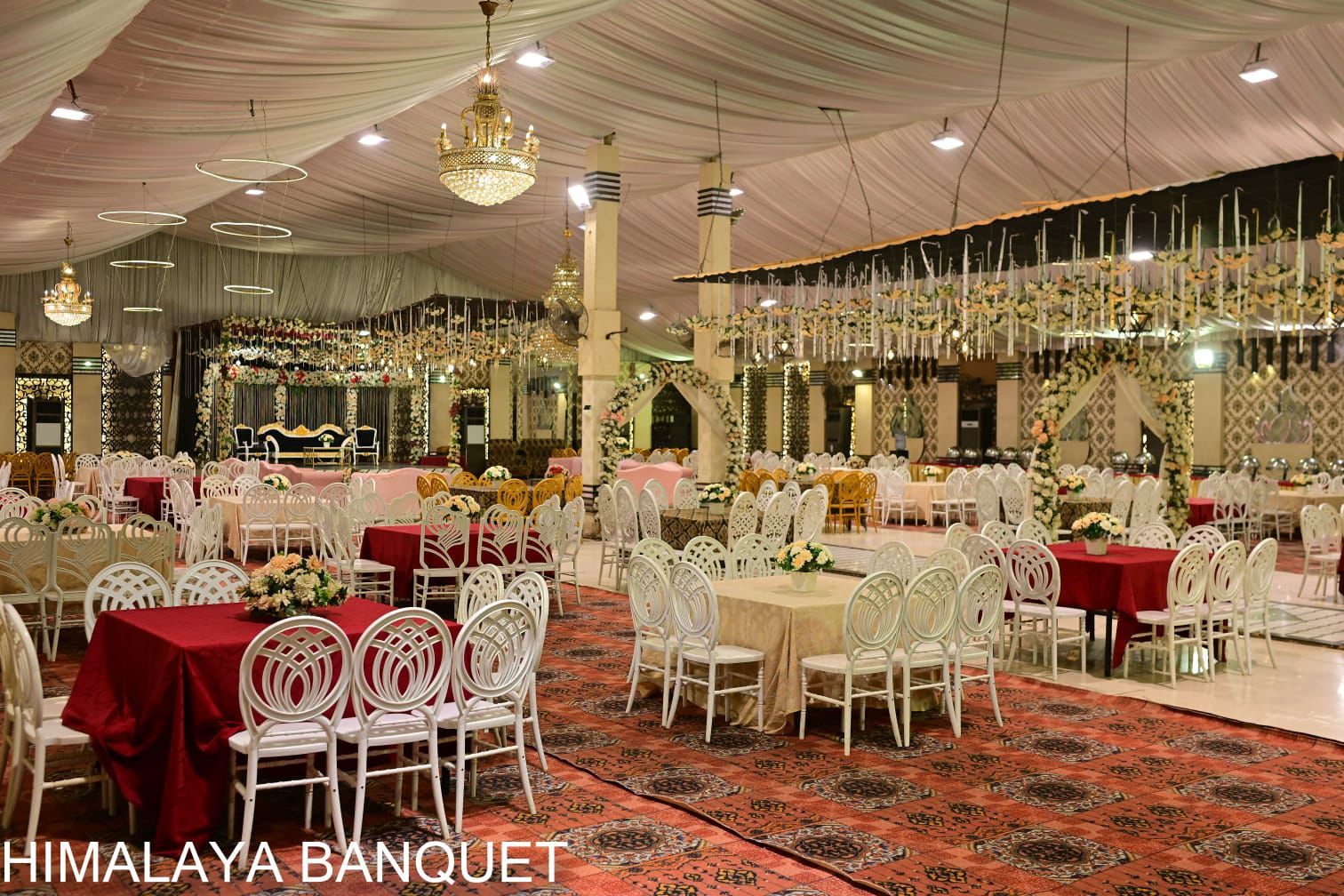 themed wedding stage 2 by Himalaya Banquet