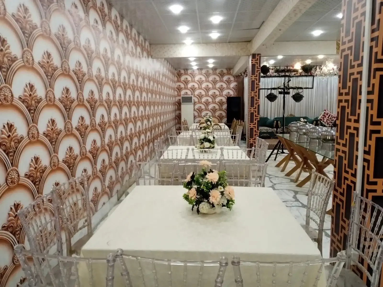 outdoor wedding setup 3 by Himalya Palace Ballroom