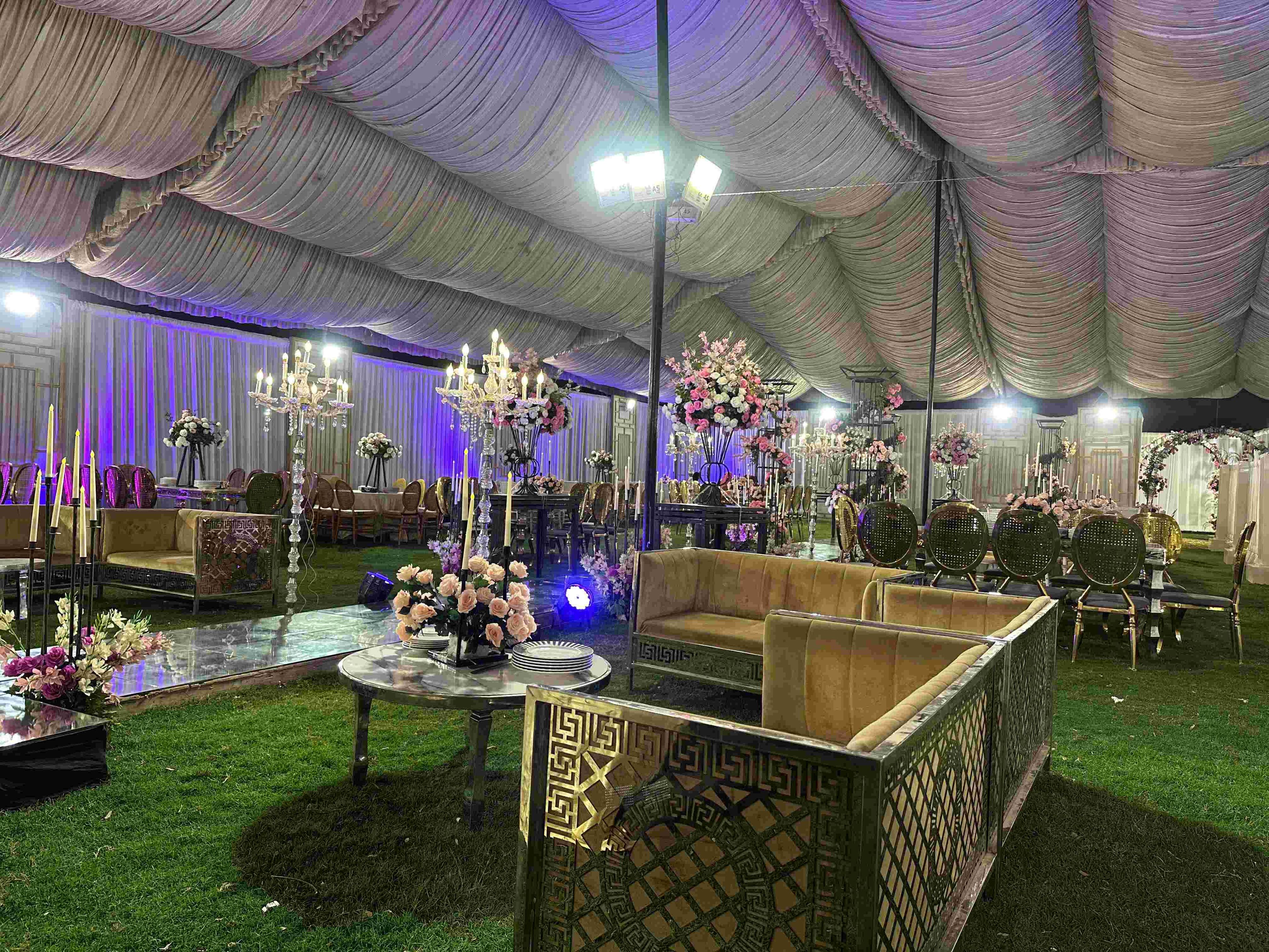 walima stage decoration 4 by Lama Decor
