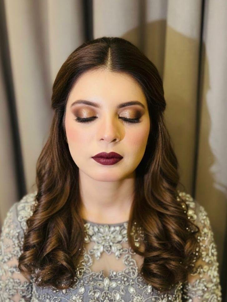bridal makeup look 1 by Makeup by Laiba Studio
