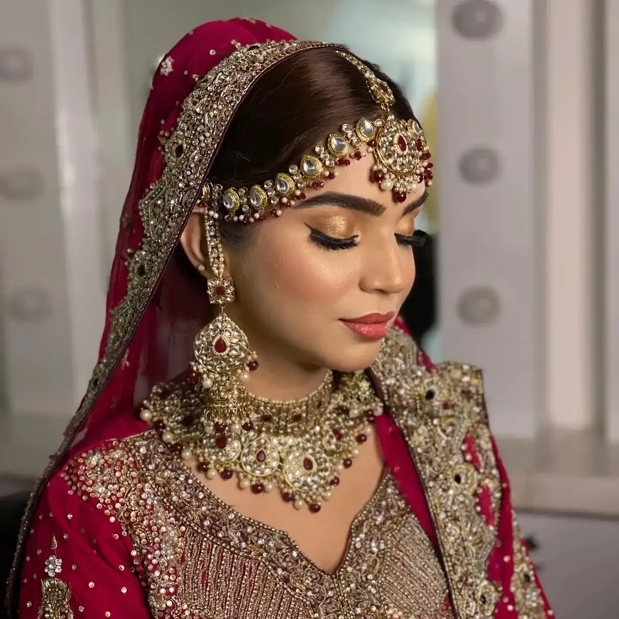 walima bridal makeup 4 by Nisha Beauty Salon