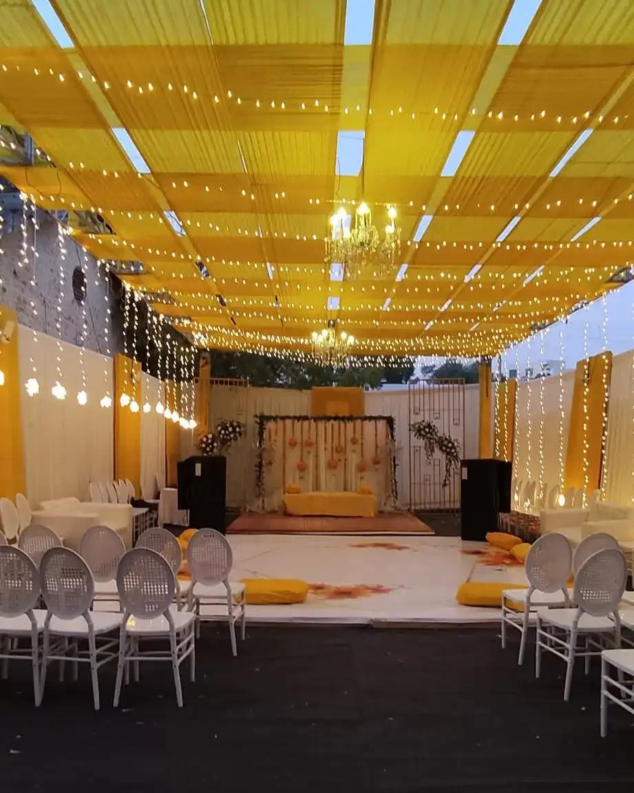 buffet catering setup 1 by Plan Visions Event Planners
