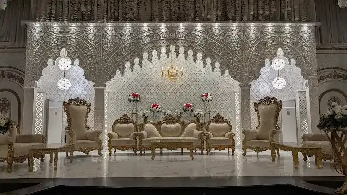 themed wedding stage 2 by Rajasthan Palace