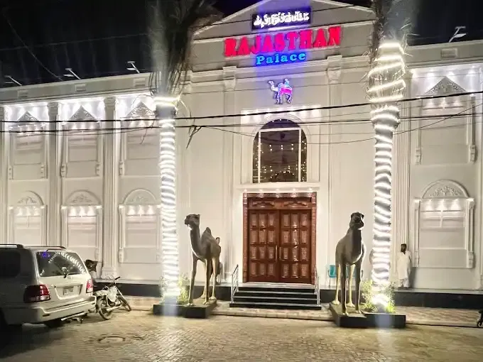 outdoor wedding setup 3 by Rajasthan Palace