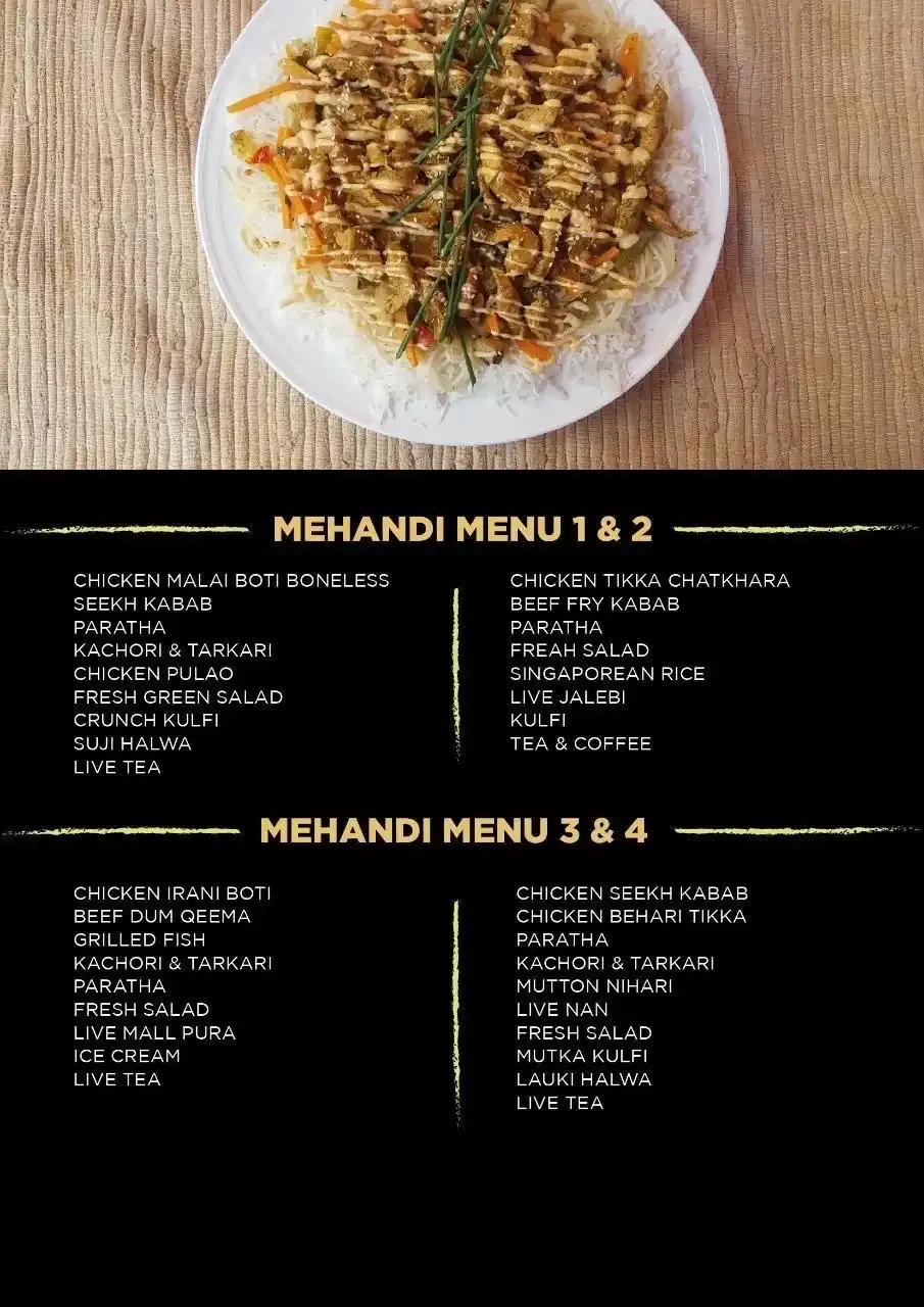 Pakistani wedding food 5 by Ronaq Foods