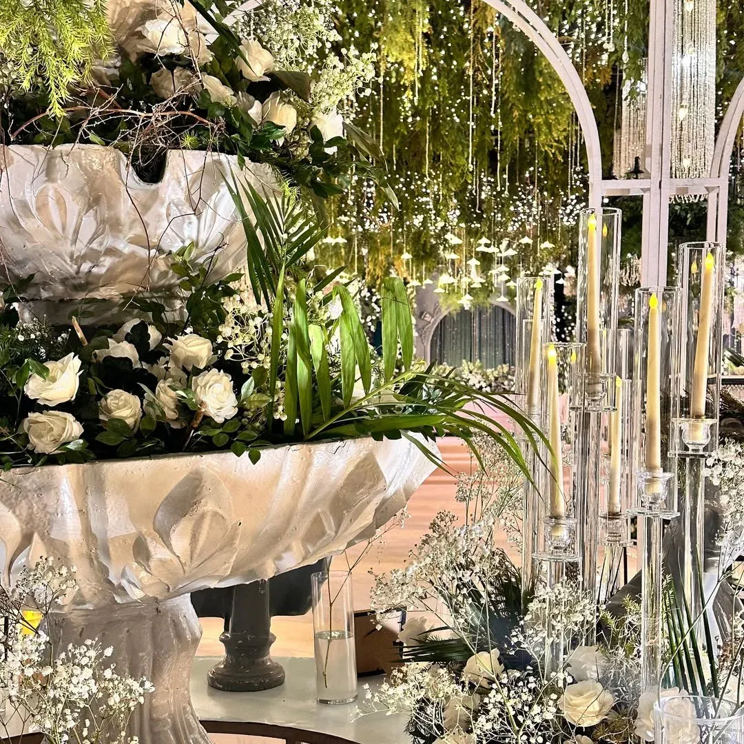 floral backdrop 5 by Seven Aura Decor