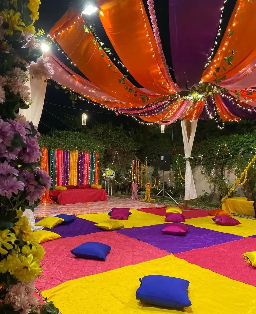 floral backdrop 5 by Takreebaat Events & Decor