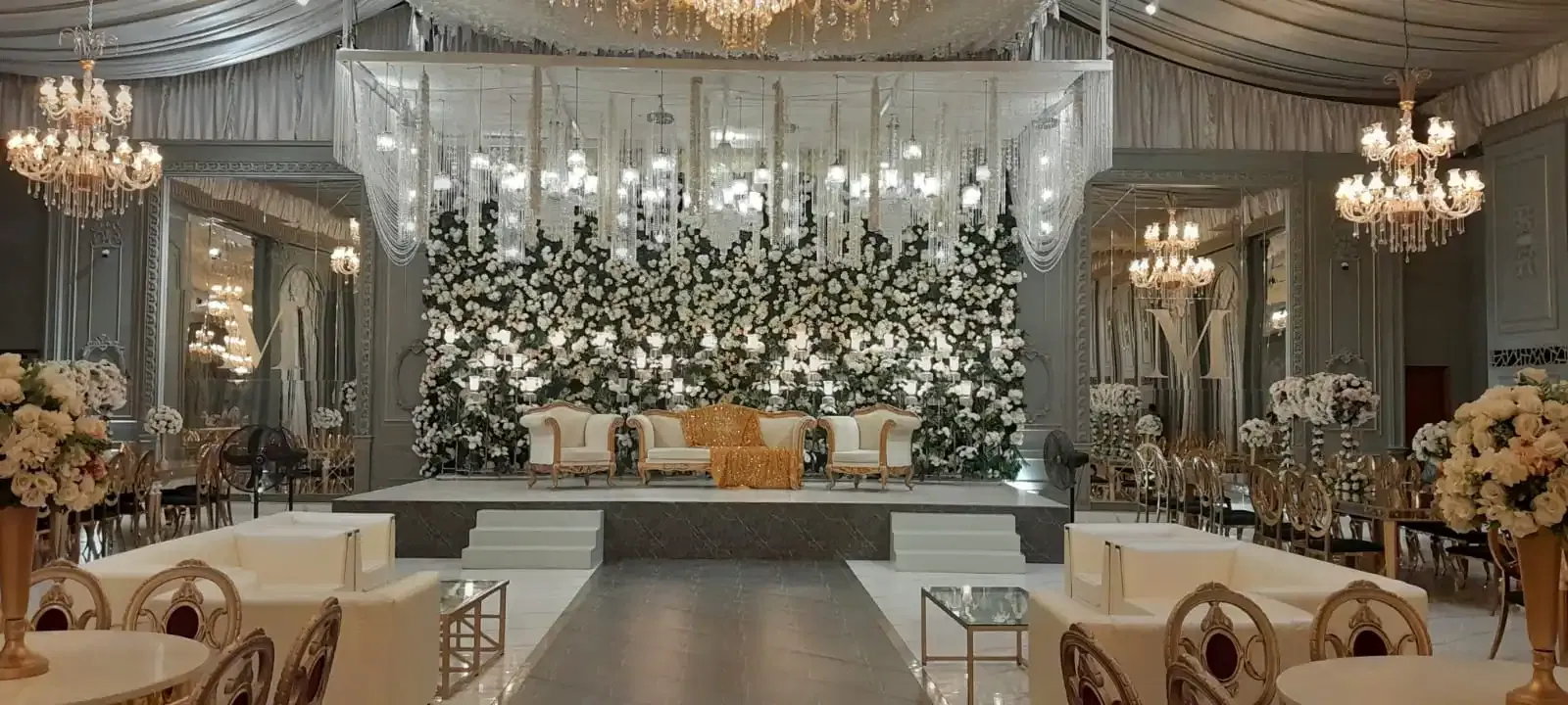 outdoor wedding setup 3 by The Manor Karachi