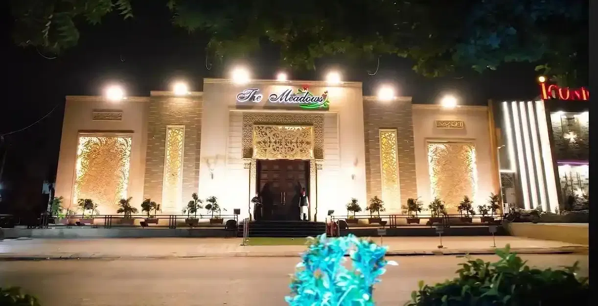 themed wedding stage 2 by The Meadows Banquet