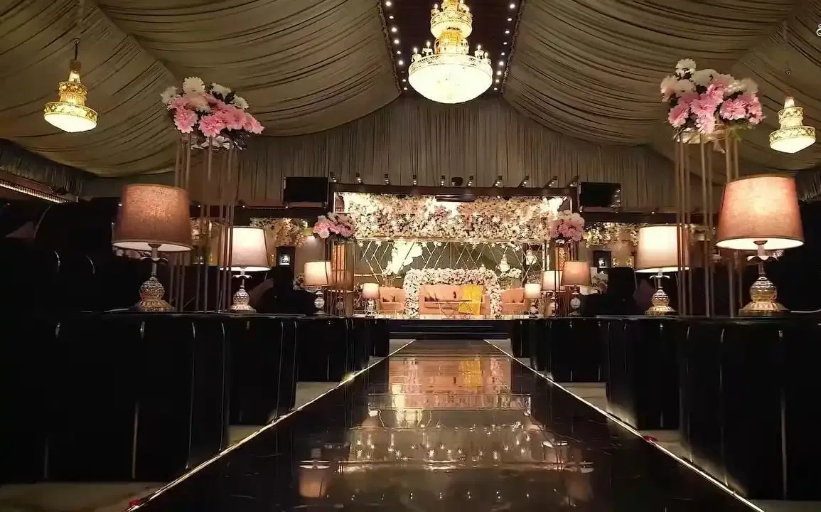 outdoor wedding setup 3 by The Meadows Banquet