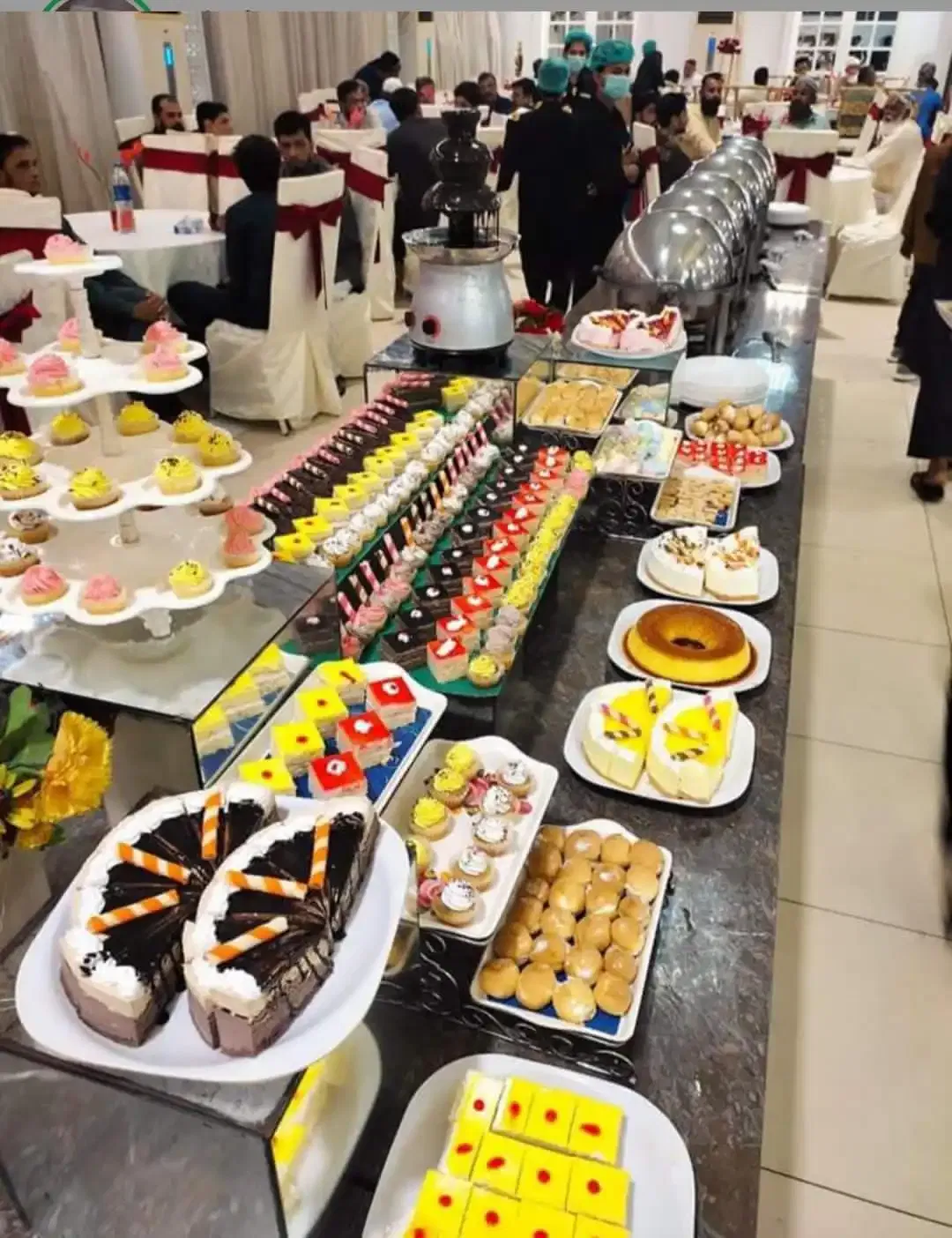 barat food arrangement 2 by The Sizzling Catering