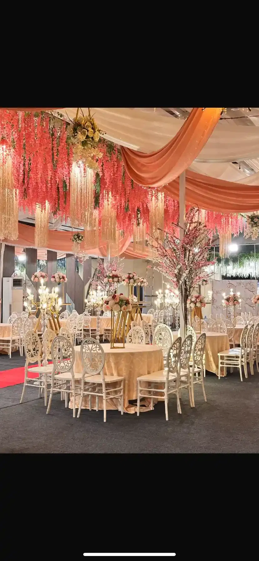 indoor banquet lighting 5 by The Wedding Court