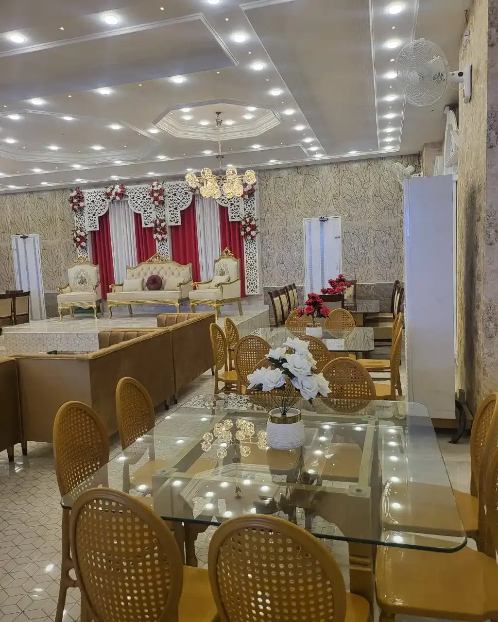 VIP seating arrangement 4 by Victoria Palace Ballroom