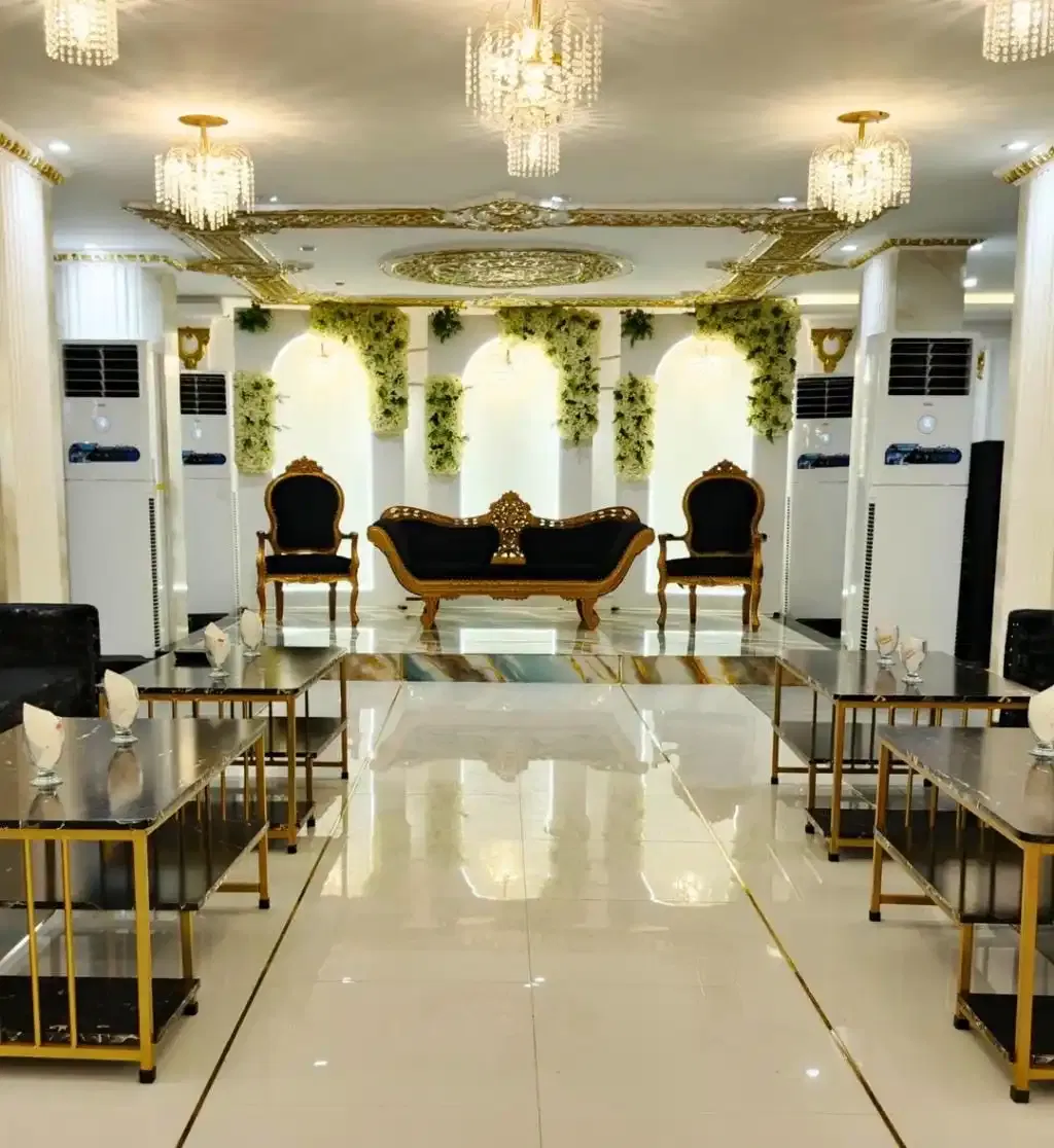 themed wedding stage 2 by Zaara Royal Ballroom