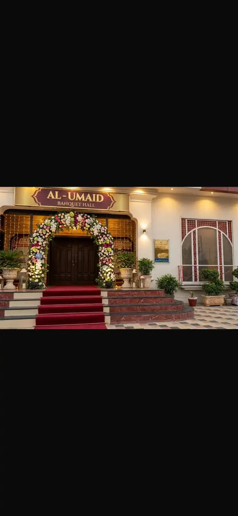 themed wedding stage 2 by Al Umaid Banquet Hall