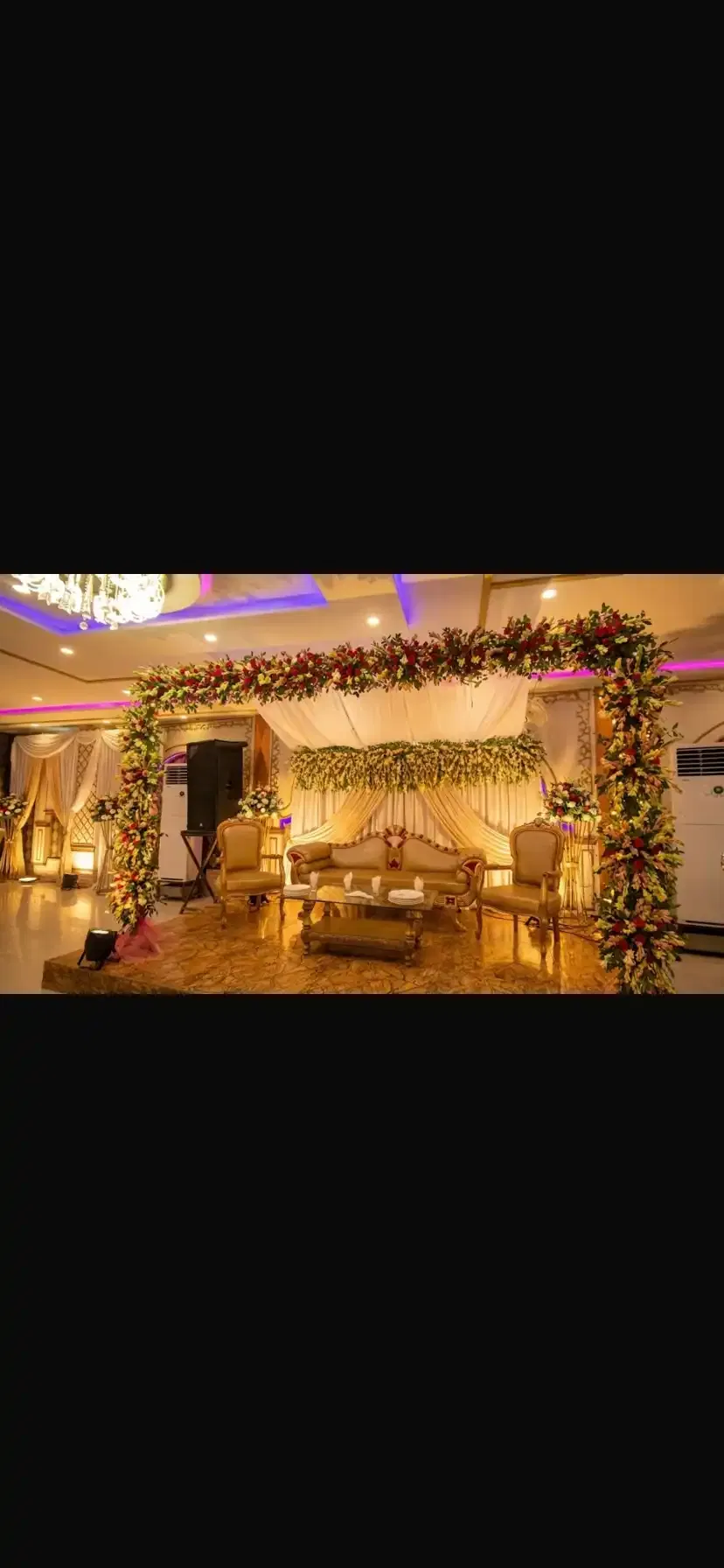 outdoor wedding setup 3 by Al Umaid Banquet Hall