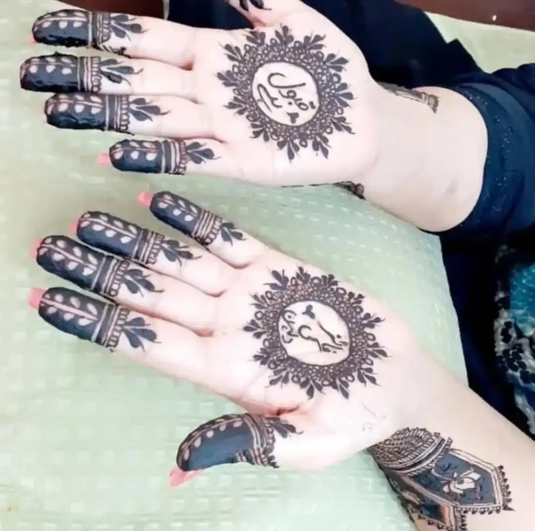 feet mehndi pattern 5 by Art by Minisha