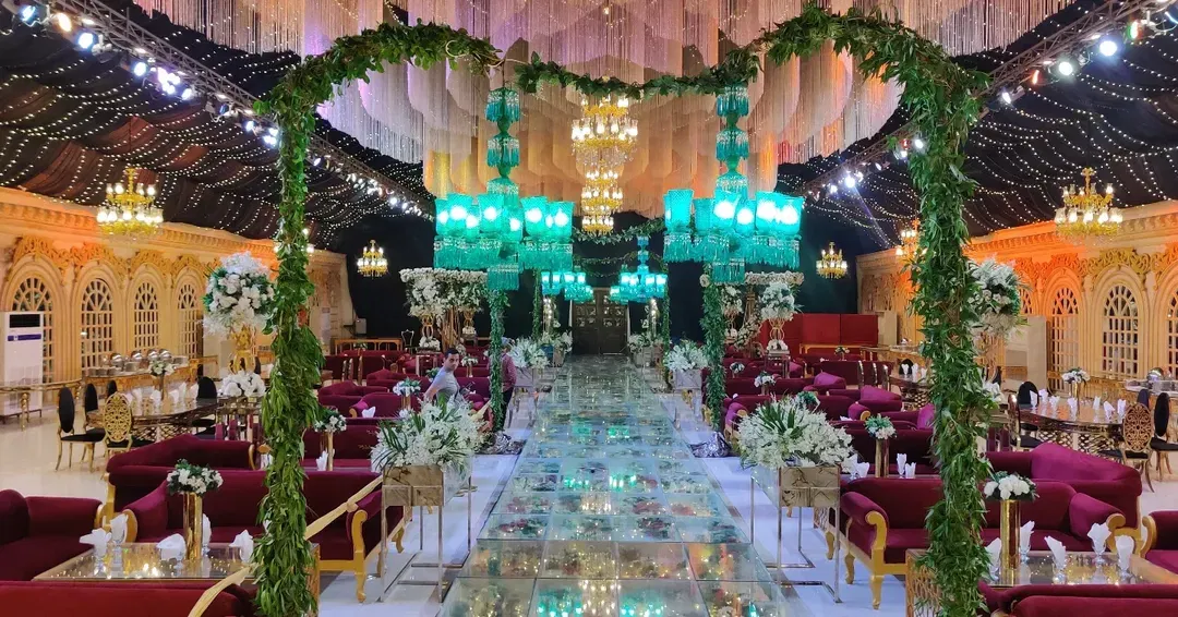 indoor banquet lighting 5 by Grand Orchid Marquee