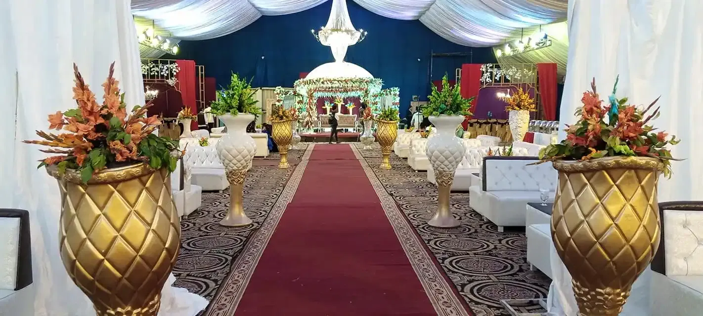 outdoor wedding setup 3 by Lahore Grand Marquee
