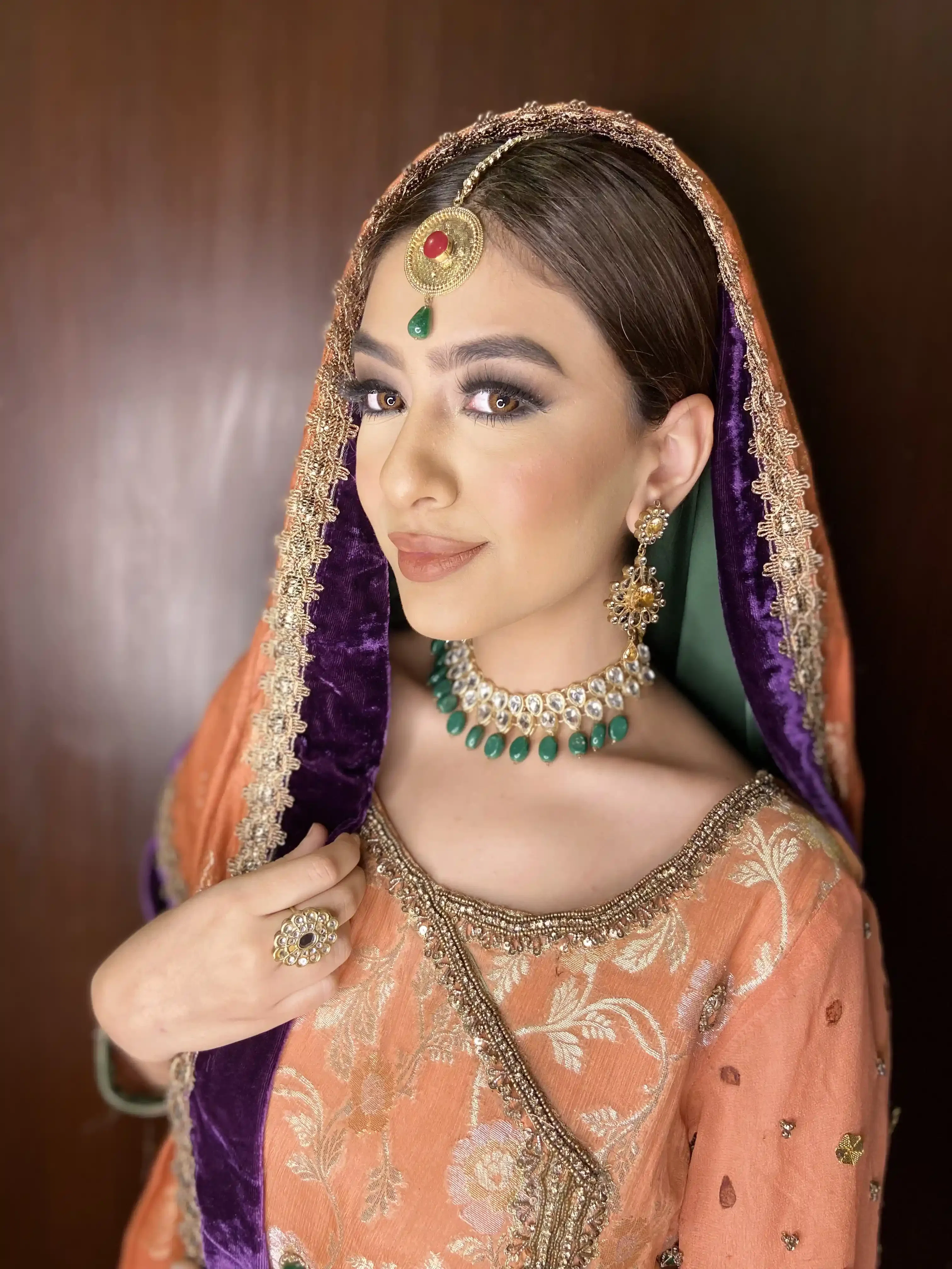 bridal makeup look 1 by Make Up by Rahmeen